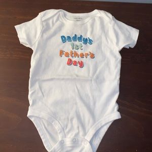 Daddy’s First Father’s Day onesie